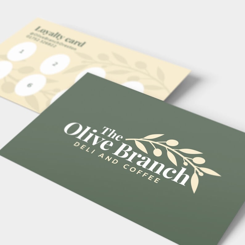 Olive Branch Buinsess Card Mockup 1 uai